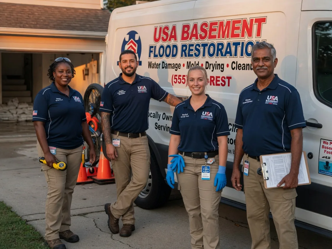 Basement Flood Cleanup company in Wapella, IL